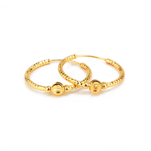 Jinxiuxing, pendientes <span class=keywords><strong>de</strong></span> cuentas personalizados, chapado en oro <span class=keywords><strong>de</strong></span> 24 quilates, latón macizo, piedra <span class=keywords><strong>de</strong></span> circón, <span class=keywords><strong>aros</strong></span> <span class=keywords><strong>de</strong></span> mujer rellenos <span class=keywords><strong>de</strong></span> oro, joyería al por mayor - Product Image 5