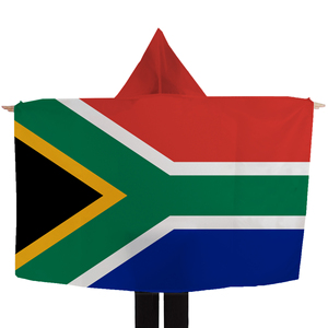 Drapeau de l'Afrique du Sud avec capuche 3x5 pieds, bannière arc-<span class=keywords><strong>en</strong></span>-ciel pour le Jour du Patrimoine et les supporters de football - Product Image 1