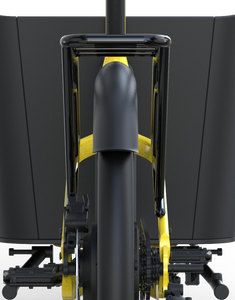 Kuake bicicleta rockshox personalizada con suspensión de 2 ruedas cuadro de conducción medio velomóvil bicimoto bicicleta eléctrica de carga con asiento para niños - Product Image 6