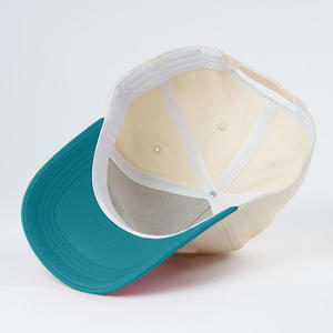 หมวกแก็ป5แผงแบบสแนปแบ็กสำหรับผู้ชายหมวกเบสบอลกีฬากลางแจ้งผ้าทอลายทแยงทำจากผ้าฝ้าย3D - Product Image 3