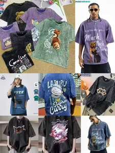 Venta al por Mayor de Fábrica, Bolsa de Ropa Retro de Algodón de 220g para <span class=keywords><strong>Hombre</strong></span>, Bolsa de Ropa Mixta a Bajo Precio, Marca <span class=keywords><strong>Shien</strong></span>, Ropa Nueva a Bajo Precio - Product Image 3