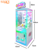 Machine à bonbons commerciale compacte SOURCE, distributeur de cadeaux à monnayeur pour centre commercial et salle de jeux