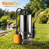 Pompa Drainase Submersible INOX Pompa Air Kotor Elektrik untuk Drainase Taman dan Kolam Renang