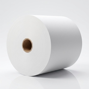 Industrial Grade <b>White</b> Silicon One Side Coated Paper Roll Release Liner for Labels <b>Tapes</b> Packaging and Printing Solutions - Product Image 1