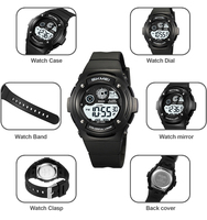 Reloj Deportivo Digital para Niños SKMEI 2025, Modelo 2430, Novedades, Venta al por Mayor en China, Resistente al Agua 5BAR, Marca Económica