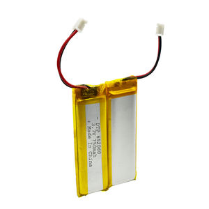 652060 <span class=keywords><strong>3</strong></span>,7 v 700mah lithium polymer rechargeable battery - Product Image 4