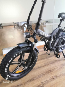 QUEENE/ Vélo électrique à suspension intégrale 48V 500W 750W 1000W Vélo électrique pliable à pneus larges avec <span class=keywords><strong>EN</strong></span> <span class=keywords><strong>15194</strong></span> - Product Image 4