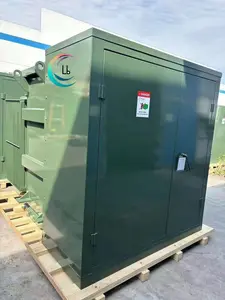 Outdoor loop feed three phase 8 3 4 10 2.5 7.5 5 mva 4mva 7.5mva pad mount transformer price