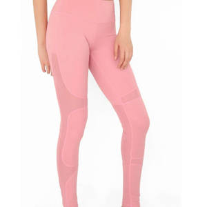 Nuevas mallas de cintura alta Sujetador a prueba de golpes Ropa ajustada Fitness Correr Mujeres Conjunto de dos piezas Sujetador de yoga para gimnasio y conjunto de mallas - Product Image 5