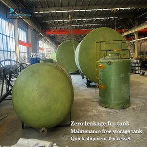 Commercial Use Horizontal <b>Glass</b> Fiber <b>Tank</b> 100m3 Fiberglass and Steel 30000l-400000l Plastic Water Storage 100000l Capacity - Product Image 5
