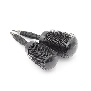 Nouvel Arrivage – Lot de 6 brosses à cheveux SE en aluminium ventilé avec technologie ionique nano, pliables, en plastique, design compact pour les cheveux - Product Image 5