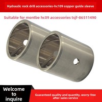 Accessoires de forage hydraulique pour foreuse à roche Montabert HC109, manchon de guidage en cuivre TSJF-86511490, équipement de forage