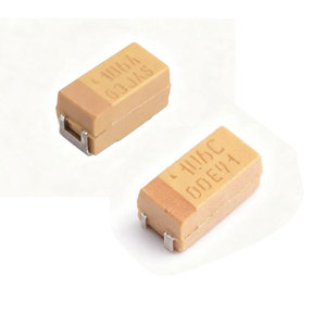 CA45-B-6.3V-100uF-K ตัวเก็บประจุแทนทาลัมแบบ SMD ของแท้ 100uF 6.3V ±10% ตัวเก็บประจุกระแสสูงแรงดันต่ำพิเศษ - Product Image 1