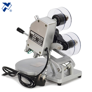 DY-8 Manual Expiração Data Ribbon Foil Printer Brass Font Stamping Machine para Sachet Pouch Paper Box Sheet Card Bag Codificação - Product Image 4