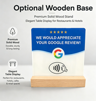 Carte Google Review NFC - Carte Google Review Tap - Support pour Carte Google Review