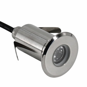 316L Stainless Steel Waterproof IP68 RGB 3W LED Recessed <strong>Underwater</strong> <strong>Light</strong> for Swimming Pool and Landscape Use 12V Dimmable - Product Image 4
