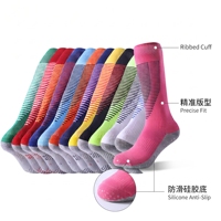 Chaussettes de compression longues pour hommes et femmes, chaussettes de cyclisme et de course en plein air, chaussettes de compression épaisses pour marathon