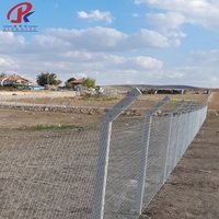 Fil barbelé en acier galvanisé haute résistance, fil galvanisé de qualité supérieure pour la sécurité et la protection