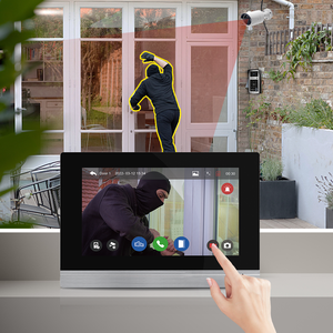 Wifi Smart Hd 1080P Draadloze Video <span class=keywords><strong>Intercom</strong></span> Deurbel Ondersteuning Multi-Language Instelling Interphone Video Bescherming Van Uw Huis - Product Image 3