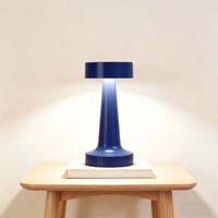 Lampe de table compacte en forme d'haltère, LED rechargeable multicolore, éclairage d'ambiance pour restaurant et bistrot