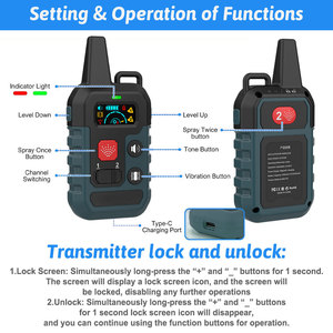 IP67 semprotan <span class=keywords><strong>Anti</strong></span> kulit anjing, tahan air kerah semprotan Kontrol Kulit anjing untuk anjing peliharaan aman untuk digunakan di rumah - Product Image 6