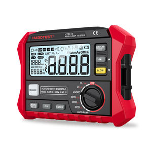 HT5910 Leakage Switch <strong>Tester</strong> LCD Digital Resistance Meter <strong>RCD</strong> Loop <strong>Tester</strong> Voltmeter Megohmmeter HABOTEST - Product Image 1