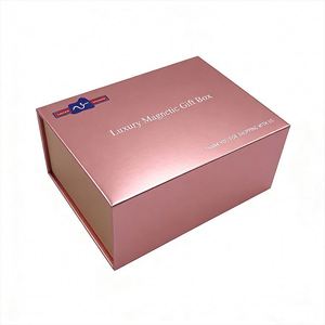 Factory Custom Logo Magnetic <b>Gift</b> <b>Boxes</b> Matt Lamination Corrugated Board | Unique Design Luxury Packaging for Wedding Favors - Product Image 3