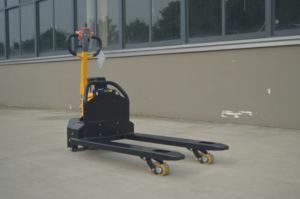 Transpaleta eléctrica con batería de litio, carretilla elevadora pequeña, 2000kg, 2000 toneladas - Product Image 3