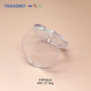 Envase Redondo de Plástico para Polvos Sueltos, Envase Giratorio Vacío de Marca Privada de Lujo para Cosméticos y Lociones - Product Image 4