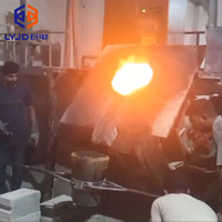 Four de fusion à induction électrique industriel JUDIAN 2026 pour fonderie, 100 kg à 3 tonnes, pour la fusion de l'acier, du fer et des métaux