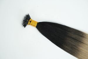 Nano Tip Hair <b>Extensions</b> Invisible Nano Ring Hair <b>Extensions</b> Ombre Straight <b>Micro</b> Bead Nano Ring Tip Hair <b>Extensions</b> - Product Image 2