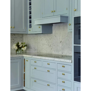 Vintage Farmhouse <strong>Style</strong> Wooden Kitchen Cabinets With Island Retro Kitchen Furniture Light Blue Traditional Craftsmanship Cabinet - Product Image 5