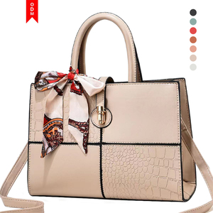 Bolsa de Mano de Cuero PU de Gran Capacidad, Elegante y Portátil, Bolsos de Mano de Lujo para <span class=keywords><strong>Mujer</strong></span>, Directo de Fábrica - Product Image 2