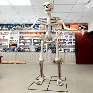 <span class=keywords><strong>Scheletro</strong></span> Gigante Assemblato per <span class=keywords><strong>Halloween</strong></span>, Modello Z288, Altezza 8,2 Piedi (Approssimativamente 2,5 Metri), con Suono Elettrico, per Uso Transfrontaliero - Product Image 1