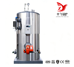 Chaudière à vapeur verticale compacte de 500, 700, 1000, 1500 kg, fonctionnant au gaz naturel, au GPL, au mazout ou au diesel - Product Image 2