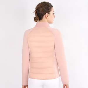Veste d'équitation personnalisée pour femmes, rembourrage 90% duvet de canard blanc, vestes pour femmes, vêtements d'équitation - Product Image 4