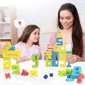 Jouets éducatifs en mousse EVA de haute qualité pour bébés et enfants, lettres et chiffres de l'alphabet