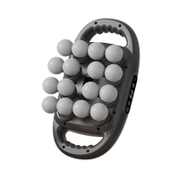 Pistolet de massage Healthpal avec écran LCD, 16 têtes, 9 modes, 9 intensités, lampe chauffante, moteur sans balais rechargeable, relaxant musculaire corporel