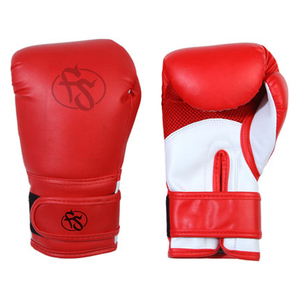 Guantes de boxeo de cuero PU de la mejor calidad con logotipo propio Guantes y manoplas de boxeo personalizables - Product Image 2