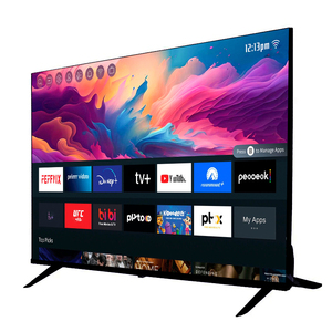 Accept Custom 4K Android <b>Flat</b> Screen Led <b>Tv</b> Smart 32 40 50 55 65 43 Inch Smart <b>Tv</b> Screens Televisions Smart <b>Tvs</b> - Product Image 1