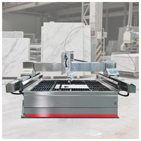 Machine de découpe à jet d'eau CNC 5 axes haute précision pour pierre, verre, métal, marbre avec pompe ultra haute pression, marque Apexcnc