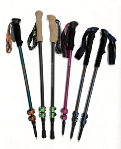 ไม้เท้าเดินป่าทำจากโลหะ อลูมิเนียม และคาร์บอนไฟเบอร์ คล้ายกับ Black Diamond - Product Image 1