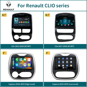 Autoradio GPS Android 10,1 pouces pour <span class=keywords><strong>Renault</strong></span> <span class=keywords><strong>Clio</strong></span> 2012-2016 (AT/MT) avec caméra de recul AHD - Product Image 5