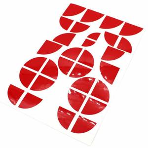 कार्बन फाइबर पैटर्न स्टिकर बीएमडब्ल्यू के लिए सभी भ्रूण कैप सामने के पीछे के हुड ट्रंक ग्रिल लोगो - Product Image 6