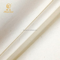 Tissu de toile de coton grège blanc brut couvre bâche de tente rouleaux de tissu de toile en prix de gros
