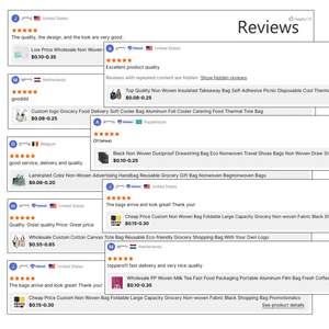 Reusable Non-Woven Insulated Tote Bag with Velcro Closure Letter Pattern Waterproof <b>Food</b> <b>Cooler</b>/Warmer Lunch Bag for Picnic - Product Image 5