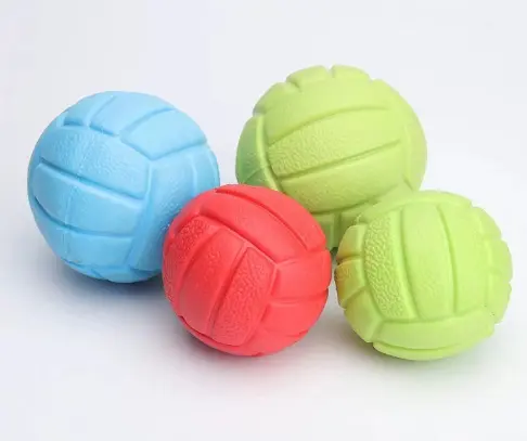 Pet köpek kauçuk tenis topu çiğnemek oyuncak için yüksek kaliteli aksesuarlar