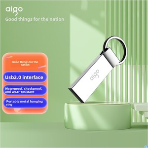 Nouvelle clé <span class=keywords><strong>USB</strong></span> 2.0 <span class=keywords><strong>Patriot</strong></span> Aigo en métal U268/U210, haute vitesse, garantie 1 an, sans cryptage, cadeau de mariage, impression de logo personnalisée - Product Image 2