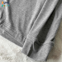 Ensemble de pyjama long à manches longues boutonnées SUHE pour femme, ultra doux, respirant, 92% modal, tricot côtelé, taille élastique, été/hiver