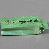 Sachets thermoscellables en aluminium pour l'emballage de thé Ooloog vert côtés goussets sacs petit sachet